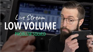 SOLVED Live Stream Not Loud Enough Low Live Stream