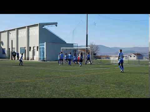 Pogodak Luke Samardžića na utakmici mlađih početnika OSK-Čaporice Trilj