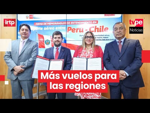 MTC firma acuerdos con Chile y Panamá para ampliar vuelos internacionales