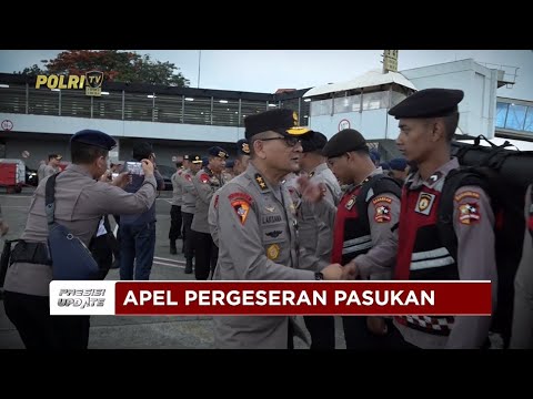 PRESISI UPDATE: WAASTAMAOPS KAPOLRI PIMPIN APEL PERGESERAN PASUKAN 01/12/25 (21.30)
