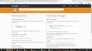 how to publish packages to packagist composer