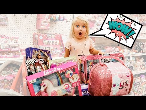 BUYING ANYTHING Parker WANTS Challenge!