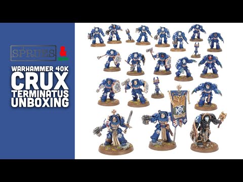 Space Marines Battleforce Crux Terminatus Unboxing & Review   Warhammer 40k  New Assault Terminators