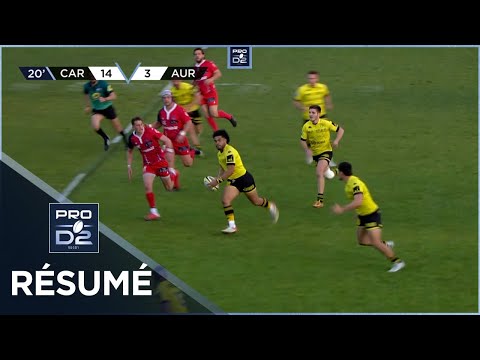 PRO D2 - Résumé US Carcassonne-Stade Aurillacois: 54-24 - J27 - Saison 2021/2022