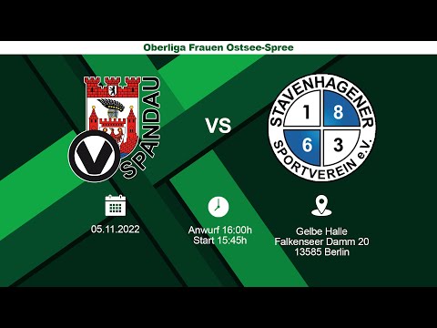 1. Frauen -  Stavenhagener SV von 1863 | OOS  | Saison 22/23 | Sa. 05.11.2022, 16:00 Uhr