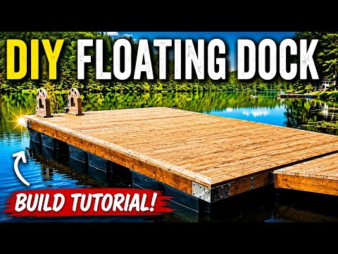 DIY 10x16 floating dock build