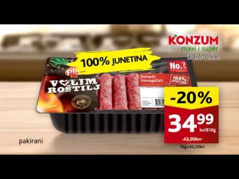 Konzum - Akcija katalog 30.07. - 05.08.2015.