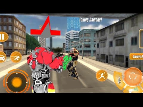 Flying Firefighter Truck Transform Robot Games | Fire truck driving simulator #6