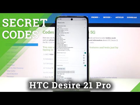 Secret Codes HTC Desire 21 Pro