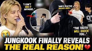 Download lagu Jungkook Finally Revealed the Real Reason After Returning to Korea! Jimin's Reaction Made ARMY Cry 😭 mp3