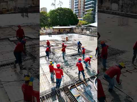 Edifício Grand Residence - Primeira laje da gigante torre, #obras Imperatriz-Ma #shorts #2025