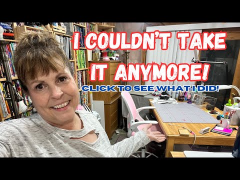 SEWING ROOM GOALS! From Cluttered to Organized in No Time