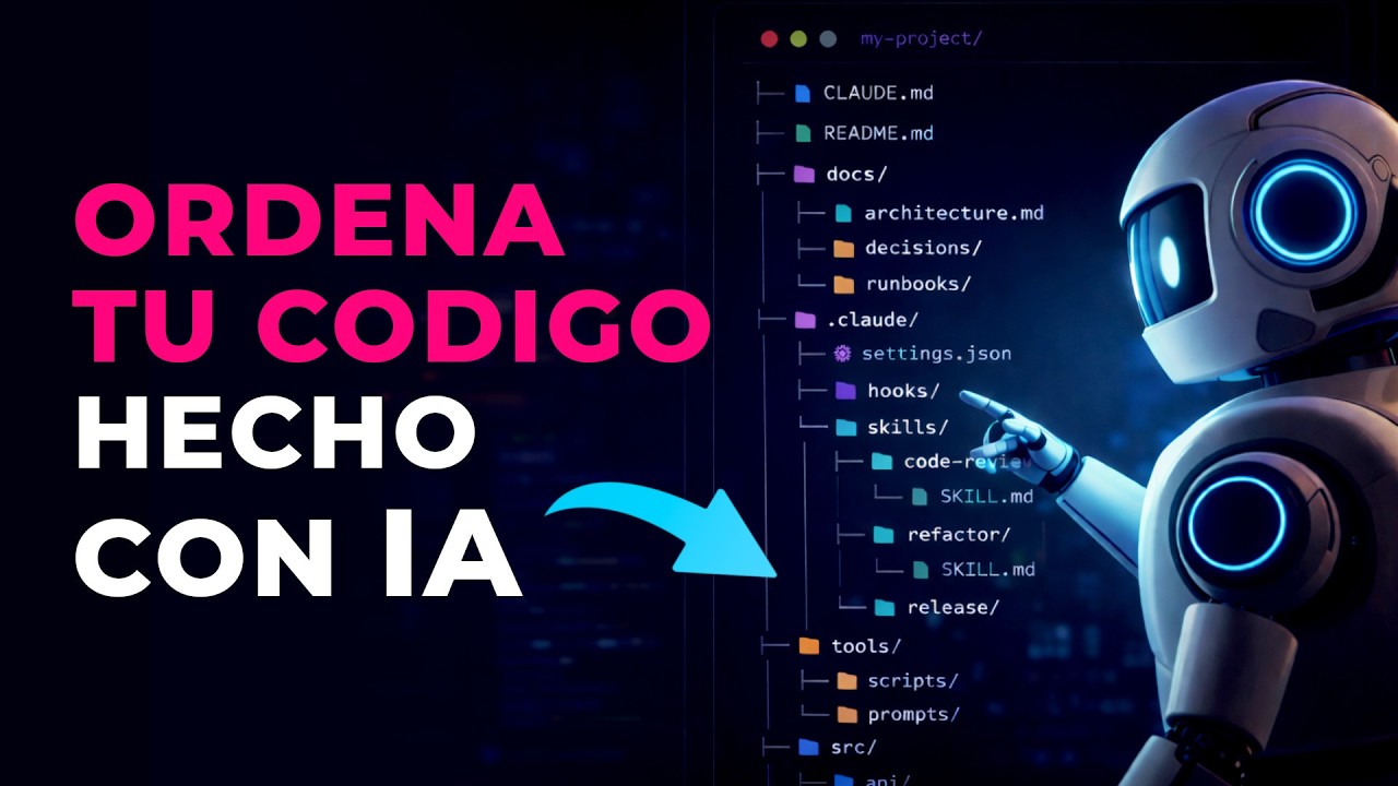 Si programas con IA, necesitas esta estructura de proyecto