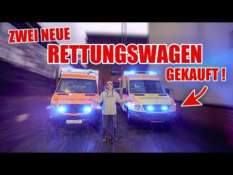 ZWEI NEUE RETTUNGSWAGEN  GEKAUFT 🔥🤩 - BESTANDSAUFNAHME 🫠| ItsMarvin
