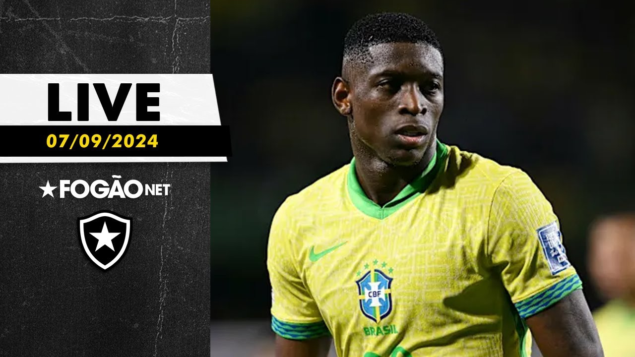 LIVE | Luiz Henrique representou na Seleção Brasileira; Alex Telles chega motivado ao Botafogo