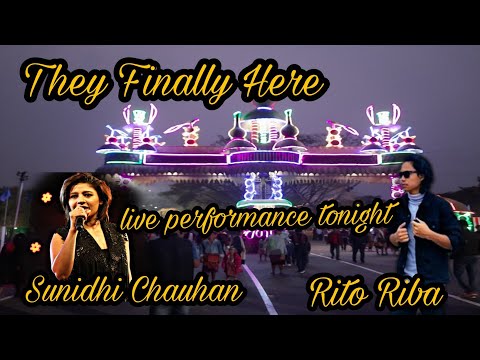 Finally they have arrived || @RITORIBA1 @sunidhichauhanofficial01