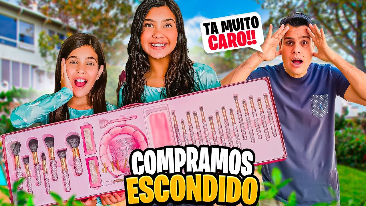 COMPRAMOS O MAIOR KIT DE MAQUIAGEM DE MIAMI *MARLON SURTOU