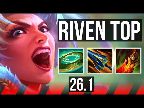 RIVEN vs DARIUS (TOP) | 43K damage | EUW Master | 26.1