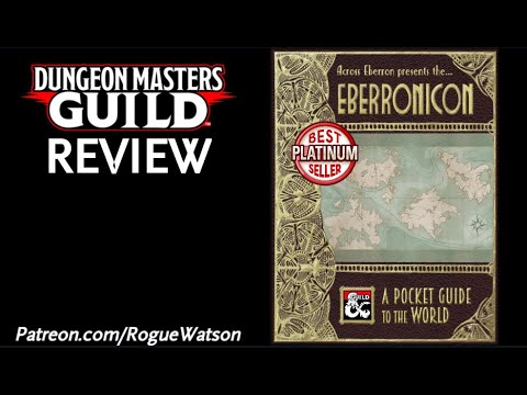 DMs Guild Review - Eberronicon: A Pocket Guide to the World