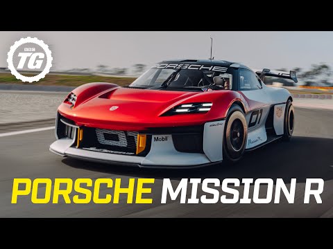 Thumbnail for Porsche Mission R review: is this 1,000bhp electric concept the future of racing? | Top Gear by Porsche Mission R, Porsche, Car