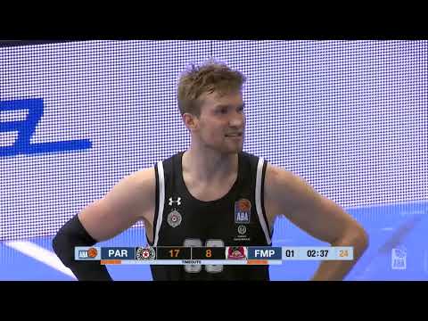 ABA Liga 2020/21, Round 16 match: Partizan NIS - FMP (8.4.2021)
