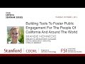 Building tools to foster public engagement for the ...