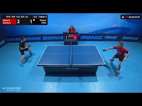 10:20 Eduard Rubtsov  - Oleksii Mitla 26.09.2023 TT Euro.Cup Ukraine Master. TABLE 3