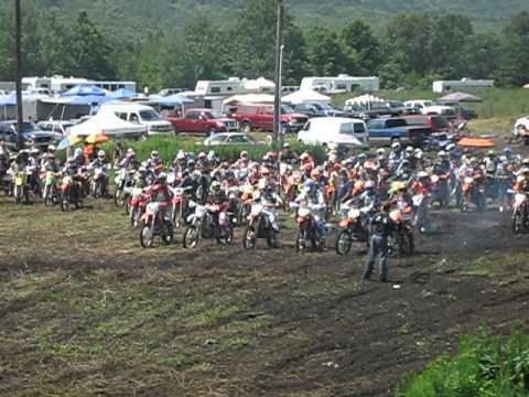 Andy Lagzdins Holeshot Hare Scramble Race KTM 144SX