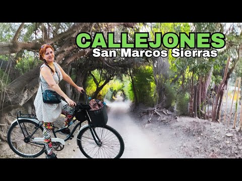 TUNELES VEGETALES y CALLEJONES secretos | El San Marcos Sierras que pocos conocen 