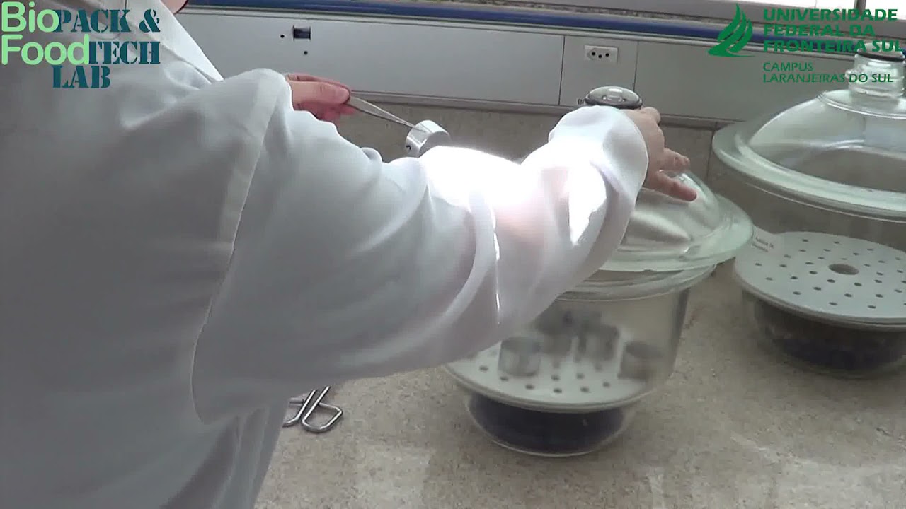 Aula 3 Determinação de umidade e materia seca com secagem em estufa