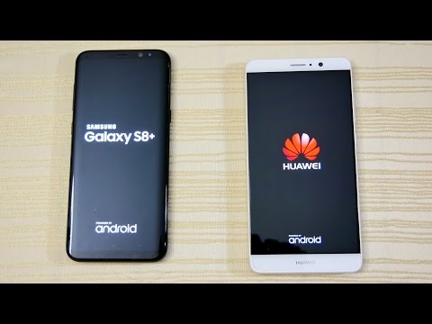 Galaxy S8 vs Mate 9 - Speed Test! (4K)