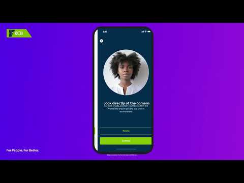 How to open an account on the New KCB Mobile App