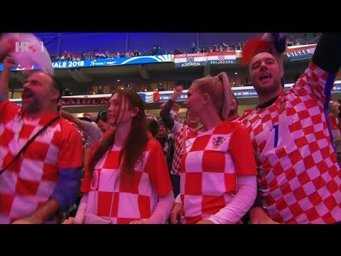 Hrvatski navijači pjevaju "Oj Marijana" srpskoj sutkinji, finale Davis Cupa 2018