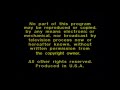 Opening Closing To Cats Company Catmania 1988 VHS RD