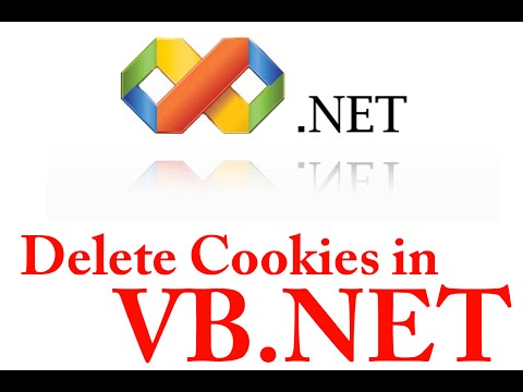 Visual Studio vb net Lesson 14 - Delete Cookie In VB NET