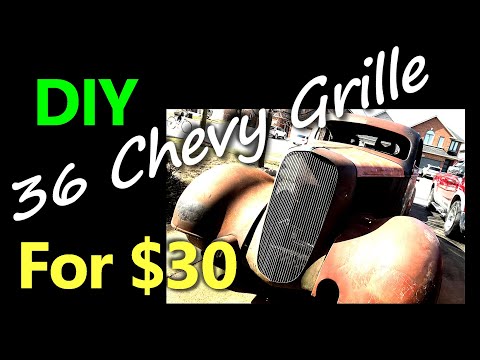 Make A Hot Rod Grille For $30