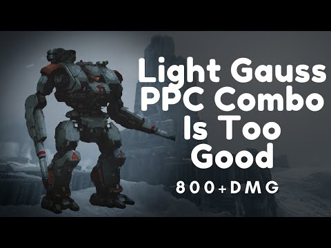 Light Gauss/PPC Combo is Too Good | 800+ DMG Black Widow | Mechwarrior Online