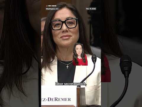 Trump's labor secretary pick faces Republican scrutiny