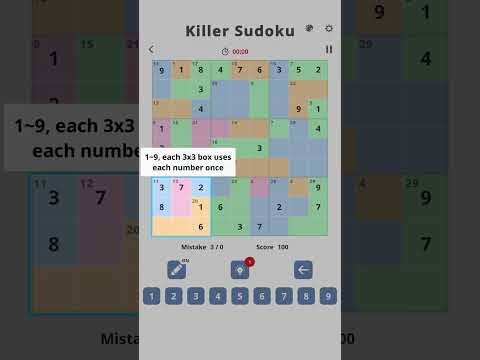 Killer Sudoku: Brain Puzzle video thumbnail