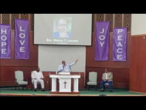 Guest Minister Wesley T. Leonard (SEPT. 9, 2018)
