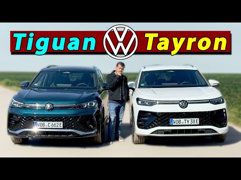 VW Tayron vs Tiguan comparison REVIEW