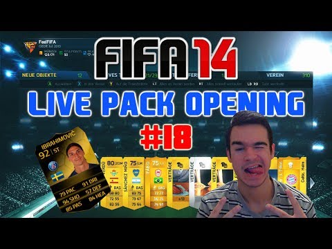 FIFA 14 : Ultimate Team Live Pack Opening #18 [FACECAM] - "Kranke" Packs !! HD
