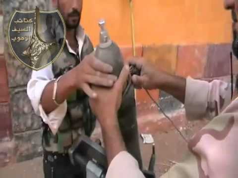 استهداف كتائب السيف الأموي بقذائف الهاون مواقع قوات النظام قرب طريق مطار دمشق الدولي في ريف دمشق