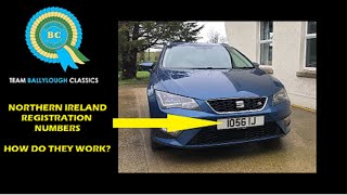 Northern Ireland Registration Number Plates - so how do they work?