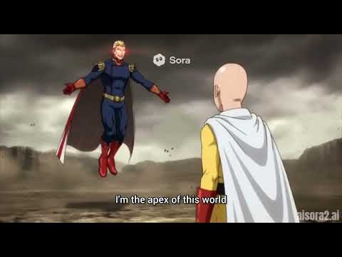 Homelander vs Saitama Sora 2 AI | anime Fight