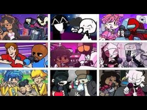 Heartbass but Every Turn a Different Character Sings FNF Heartbass but Everyone Sings It But 1H