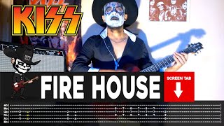 【KISS】[ Firehouse ] cover by Masuka | LESSON | GUITAR TAB