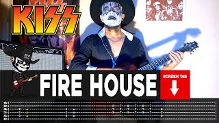 【KISS】[ Firehouse ] cover by Masuka | LESSON | GUITAR TAB