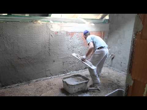 Tynki ręczne tradycyjne cementowo wapienne