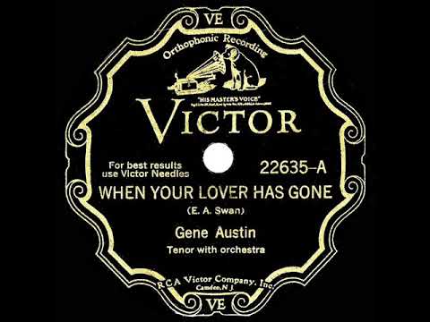 1931 HITS ARCHIVE: When Your Lover Has Gone - Gene Austin